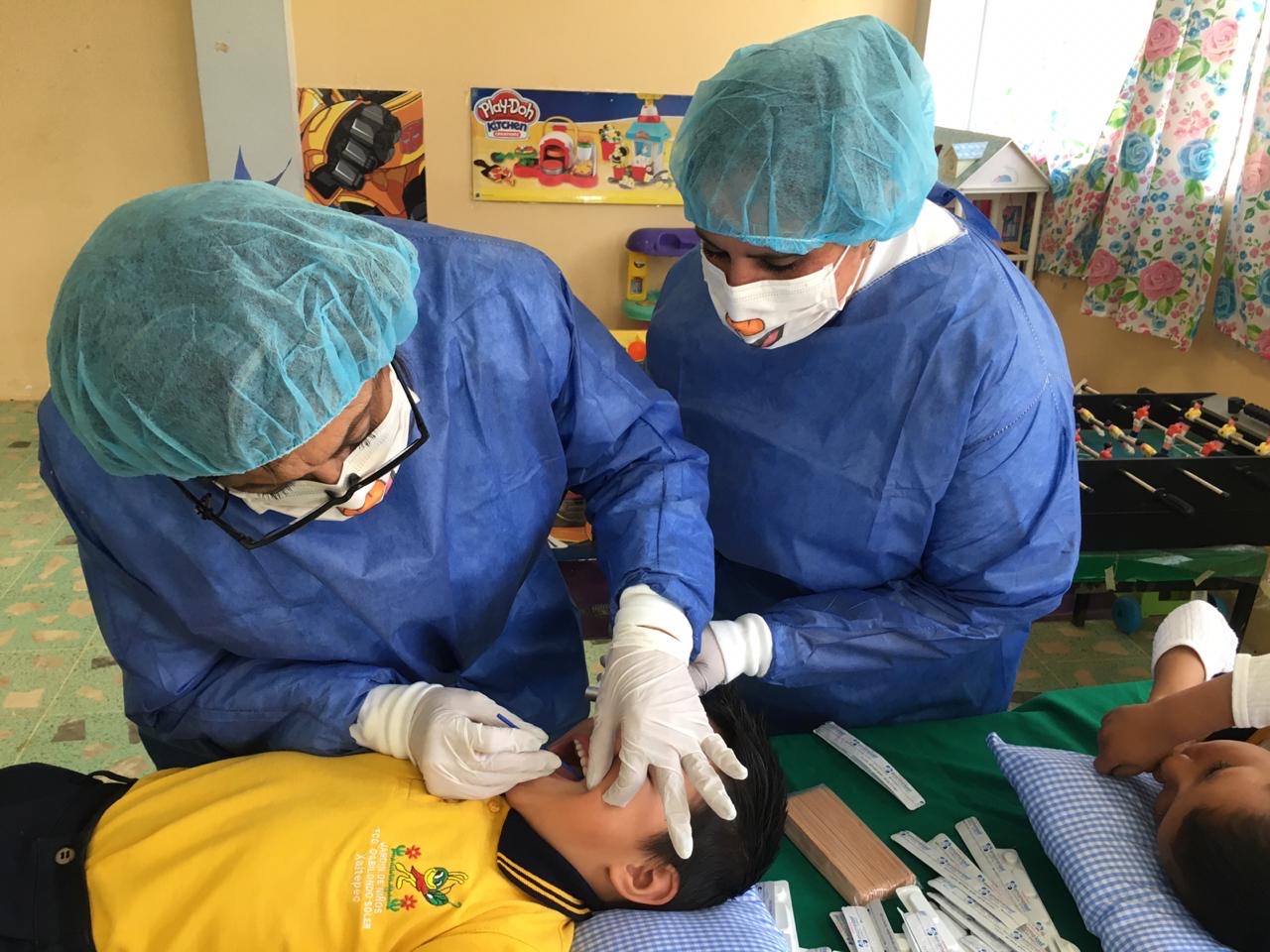 Técnica de cepillado y aplicación de fluor PSBP, Jalapa